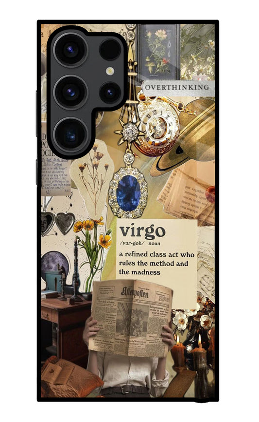 Virgo Zodiac Samsung S23 Ultra Glass Case