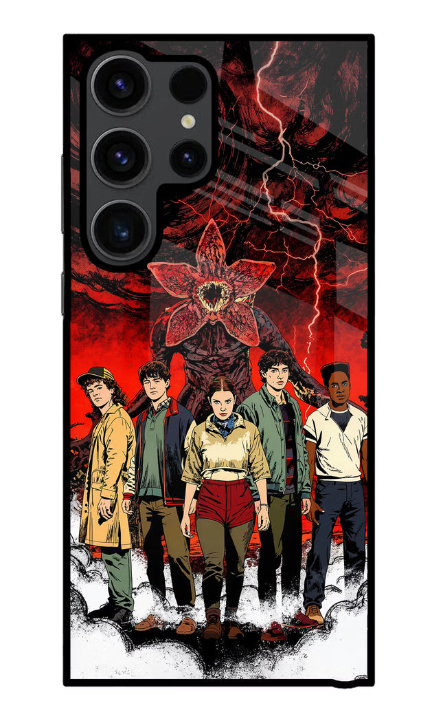 Ordinary Things Characters Samsung S23 Ultra Glass Case