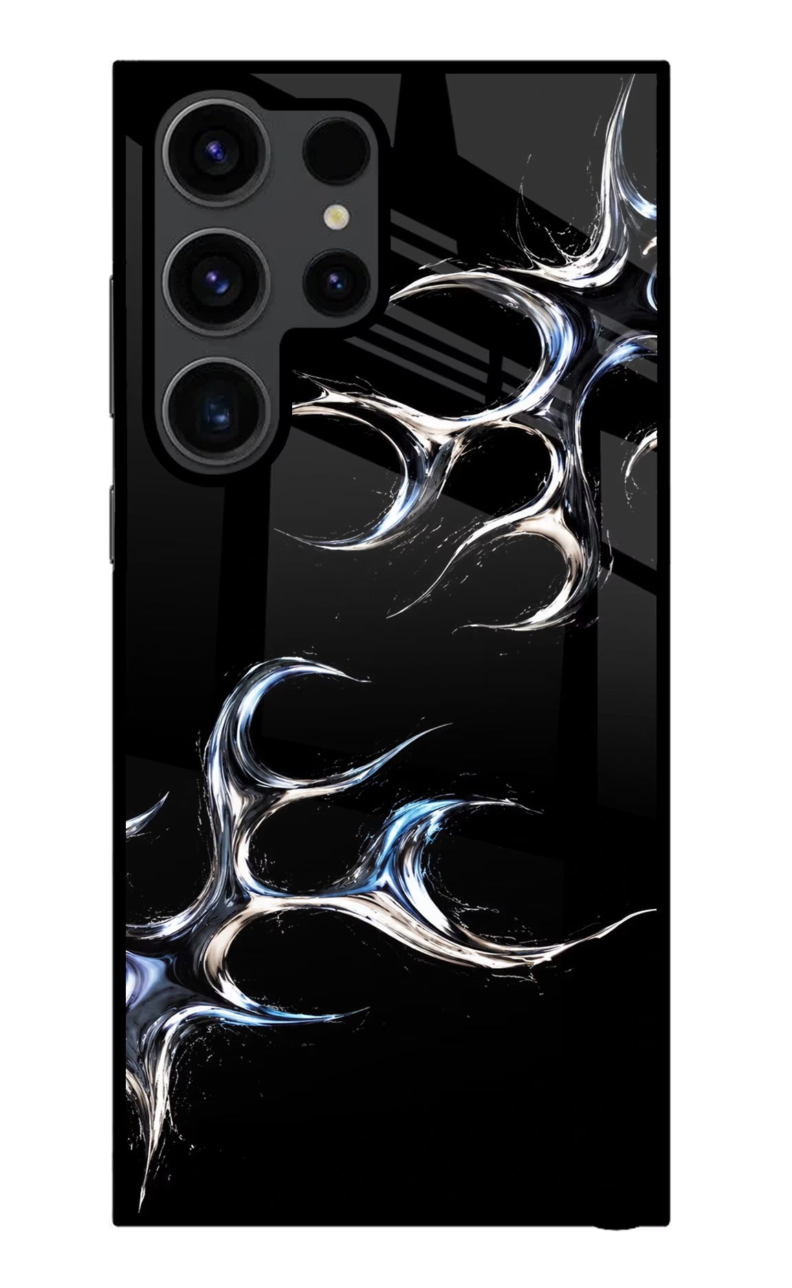 Chrome Tribal Samsung S23 Ultra Glass Case