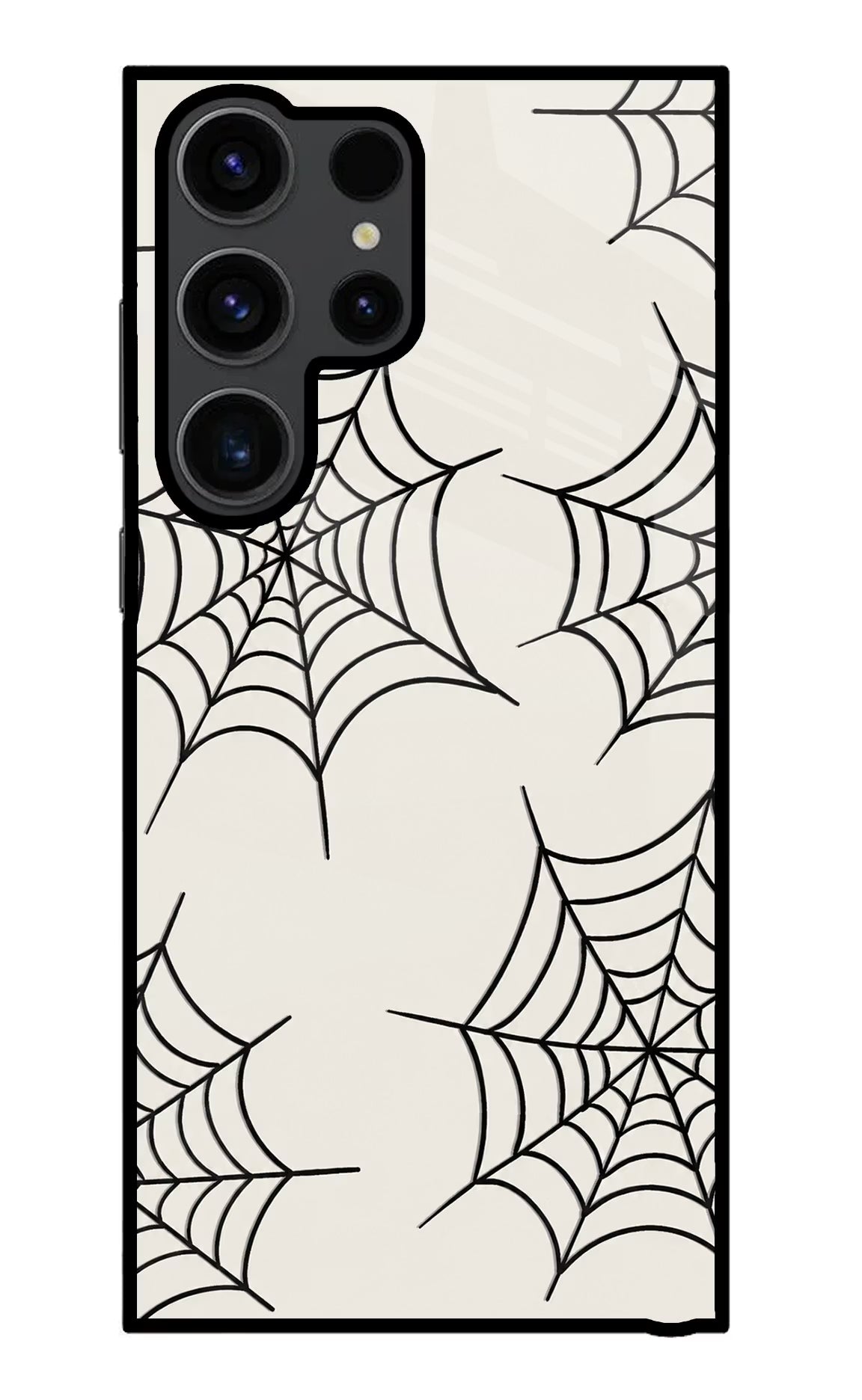 Spider Web Samsung S23 Ultra Glass Case