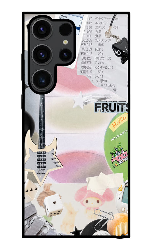 Softcore case Samsung S23 Ultra Glass Case