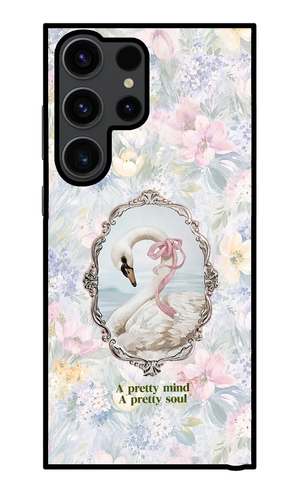 Pretty Mind Pretty Soul Samsung S23 Ultra Glass Case