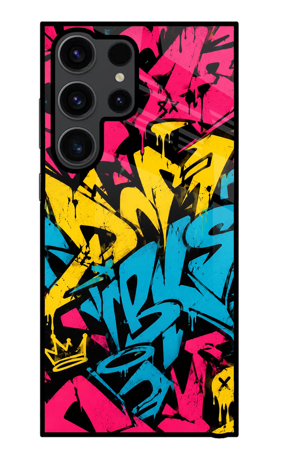 Graffiti Vibe Samsung S23 Ultra Glass Case