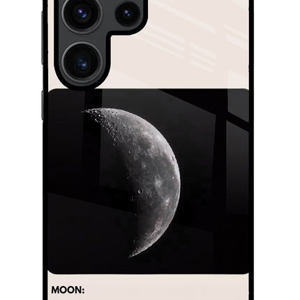 Moon Phase Samsung S23 Ultra Glass Case Back Cover by Casekaro