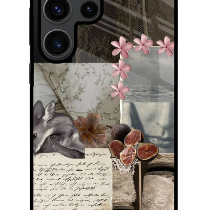 Midnight Sky Samsung S23 Ultra Glass Case Back Cover by Casekaro