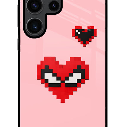 Gwen Heart Samsung S23 Ultra Glass Case Back Cover by Casekaro