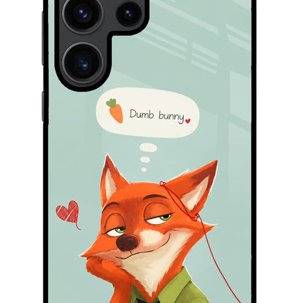Nick Charm Samsung S23 Ultra Glass Case Back Cover by Casekaro