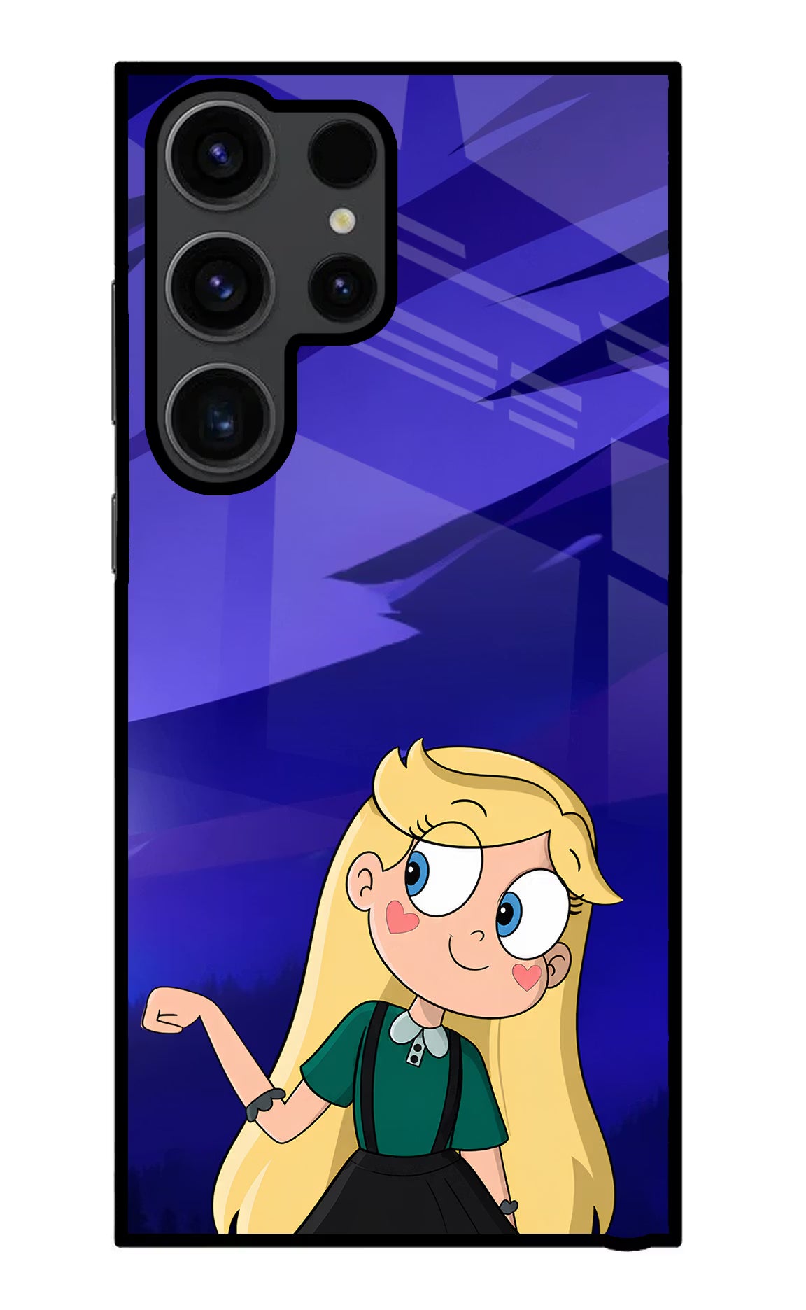 Star Glow Samsung S23 Ultra Glass Case