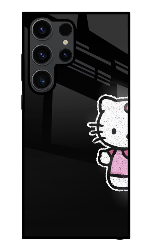 Kitty Charm Samsung S23 Ultra Glass Case
