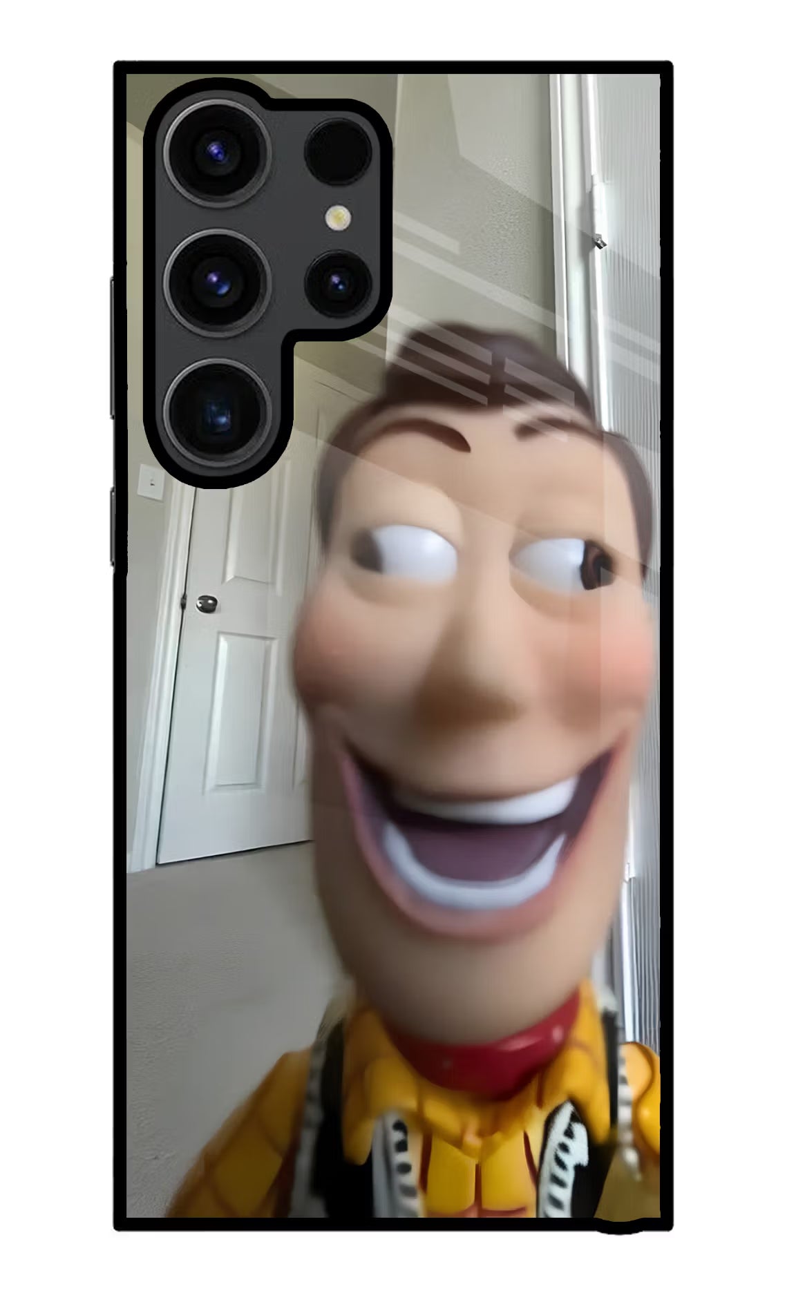 Side Eye Woody Samsung S23 Ultra Glass Case