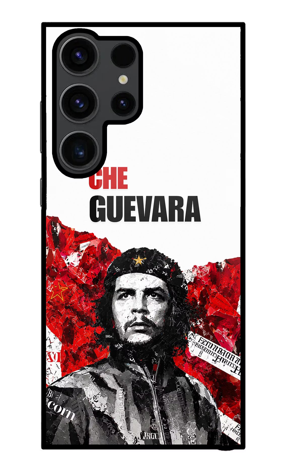 Che Guevara Revolution Samsung S23 Ultra Glass Case