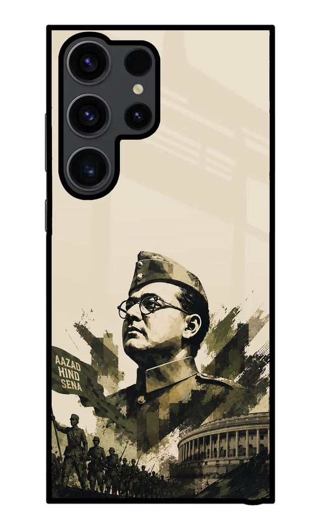 Netaji Rising Samsung S23 Ultra Glass Case