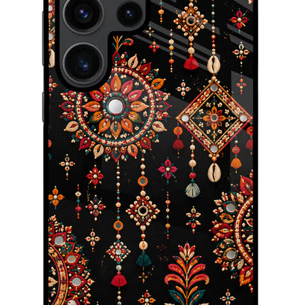 Boho Noir Samsung S23 Ultra Glass Case