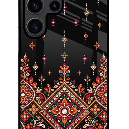 Noir Mehfil Samsung S23 Ultra Glass Case