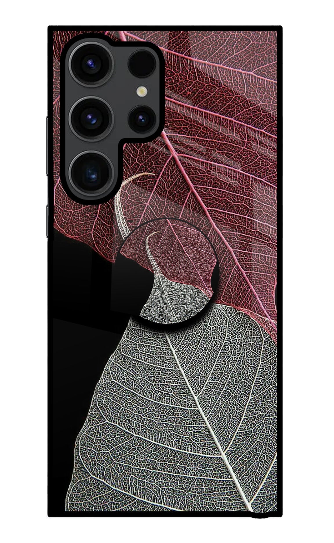 Leaf Pattern Samsung S23 Ultra Pop Case