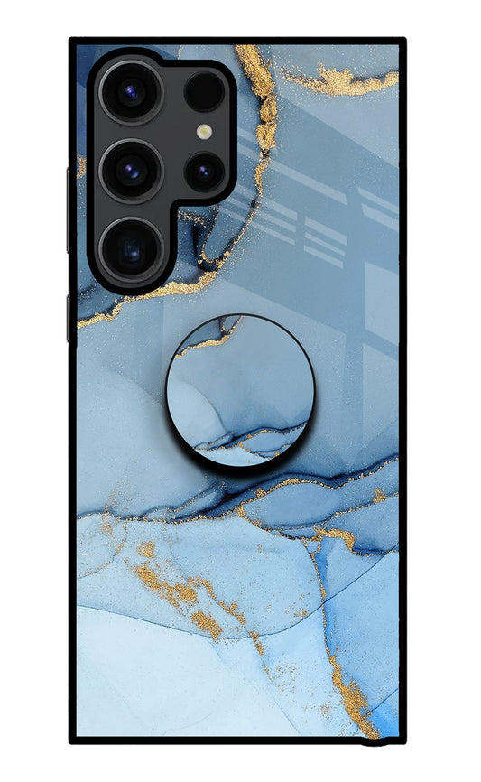 Blue Marble Samsung S23 Ultra Glass Case