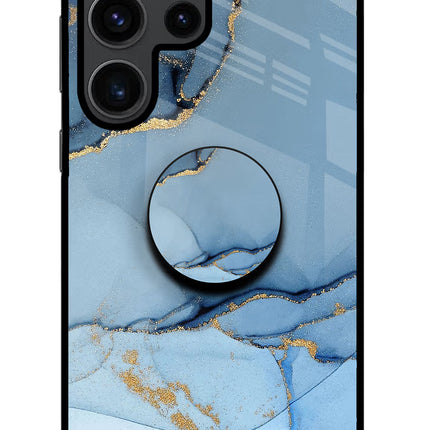 Blue Marble Samsung S23 Ultra Glass Case