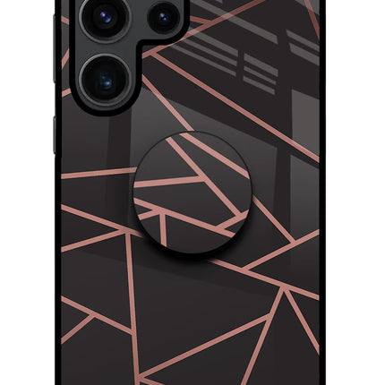 Geometric Pattern Samsung S23 Ultra Glass Case