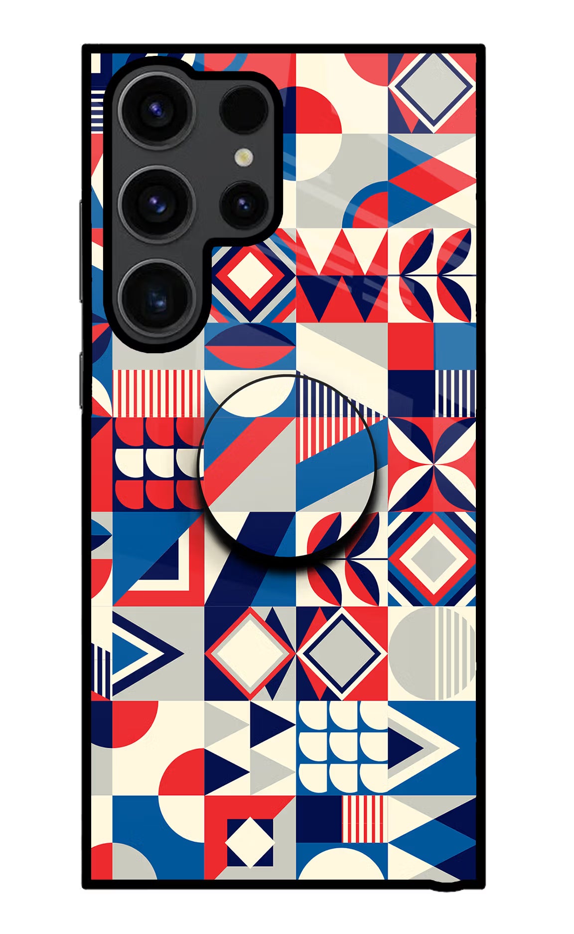 Colorful Pattern Samsung S23 Ultra Pop Case by Casekaro