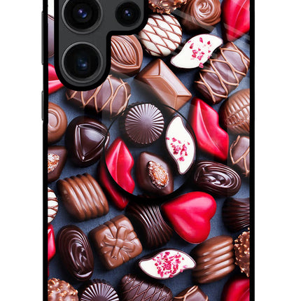 Chocolates Samsung S23 Ultra Glass Case