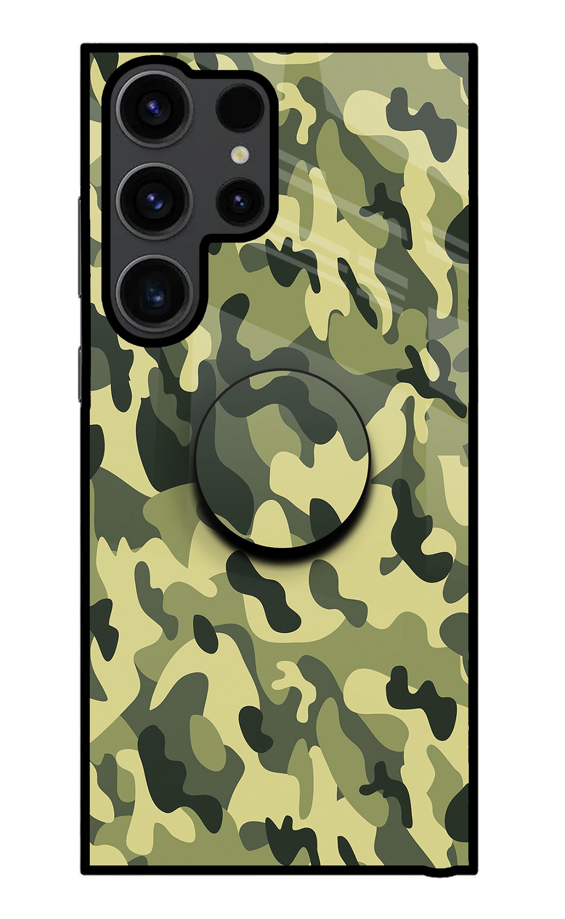 Camouflage Samsung S23 Ultra Pop Case