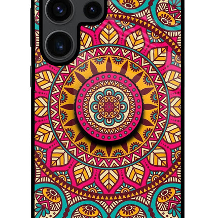 Mandala Samsung S23 Ultra Glass Case