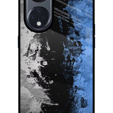 Artistic Design Oppo Reno8 T 5G Glass Case Back Cover by Casekaro