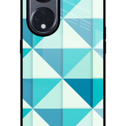 Abstract Oppo Reno8 T 5G Glass Case Back Cover by Casekaro