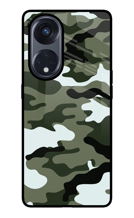 Camouflage Oppo Reno8 T 5G Glass Case