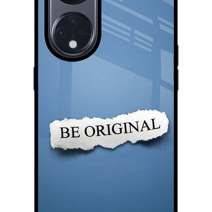 Be Original Oppo Reno8 T 5G Glass Case Back Cover by Casekaro