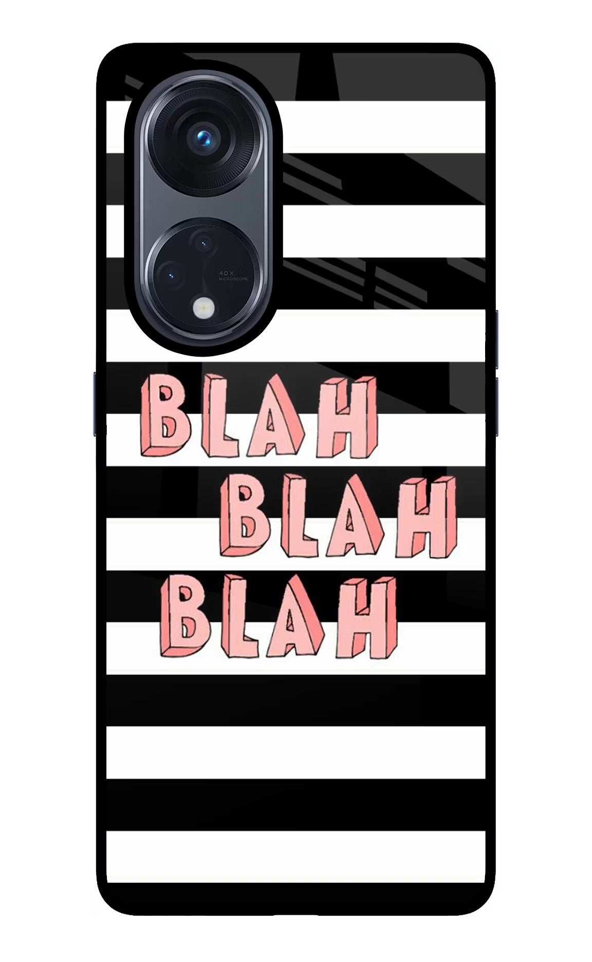 Blah Blah Blah Oppo Reno8 T 5G Glass Case