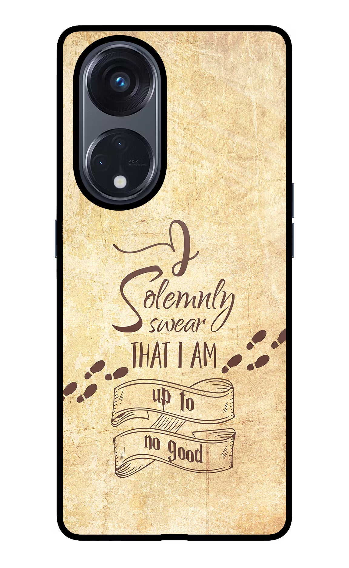 I Solemnly swear that i up to no good Oppo Reno8 T 5G Glass Case