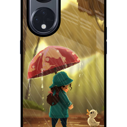 Rainy Day Oppo Reno8 T 5G Glass Case