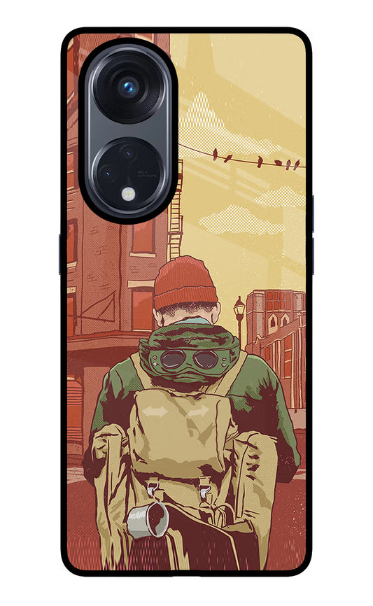 Adventurous Oppo Reno8 T 5G Glass Case