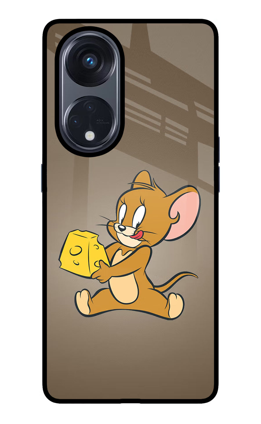 Jerry Oppo Reno8 T 5G Back Cover, Glass case