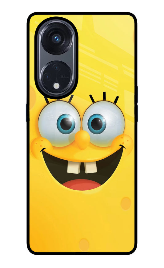 Sponge 1 Oppo Reno8 T 5G Glass Case