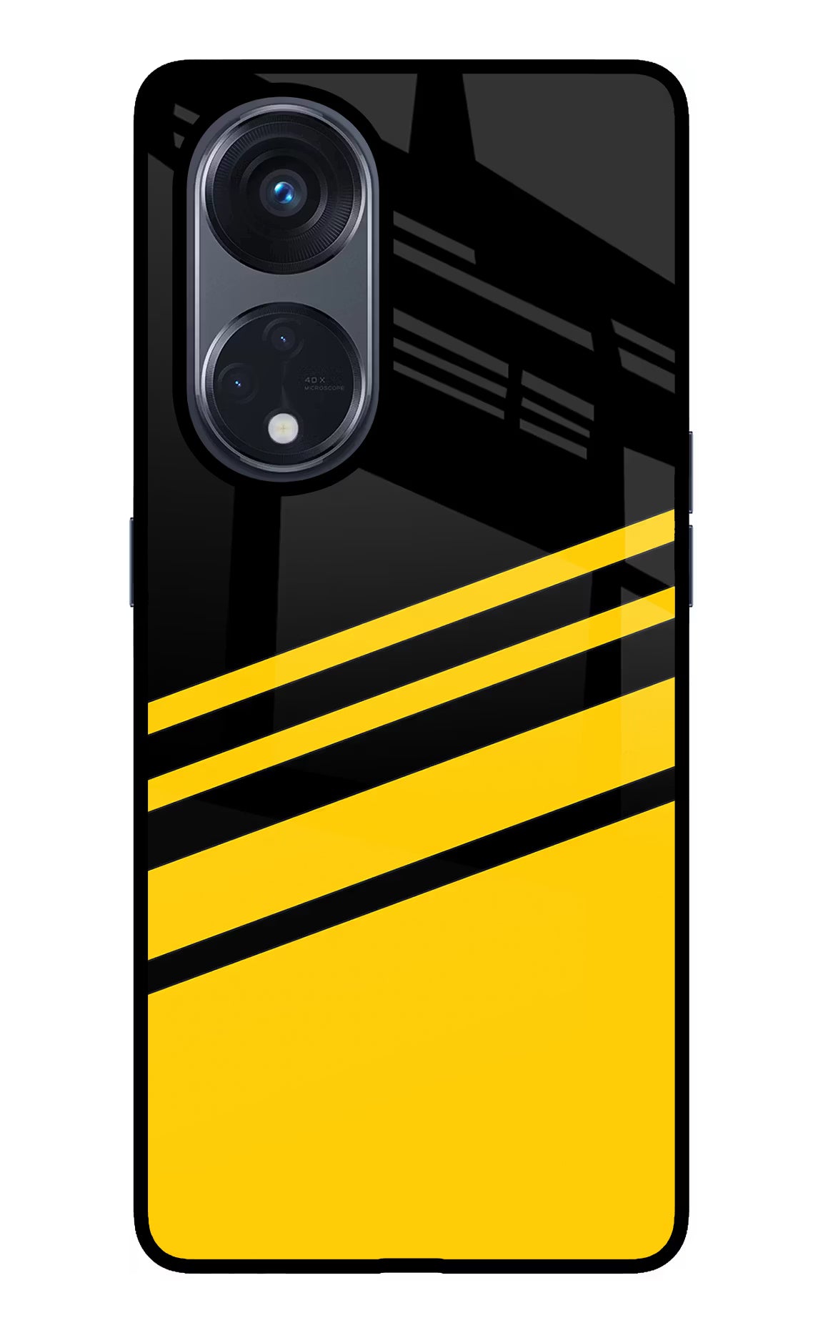 Yellow Shades Oppo Reno8 T 5G Glass Case