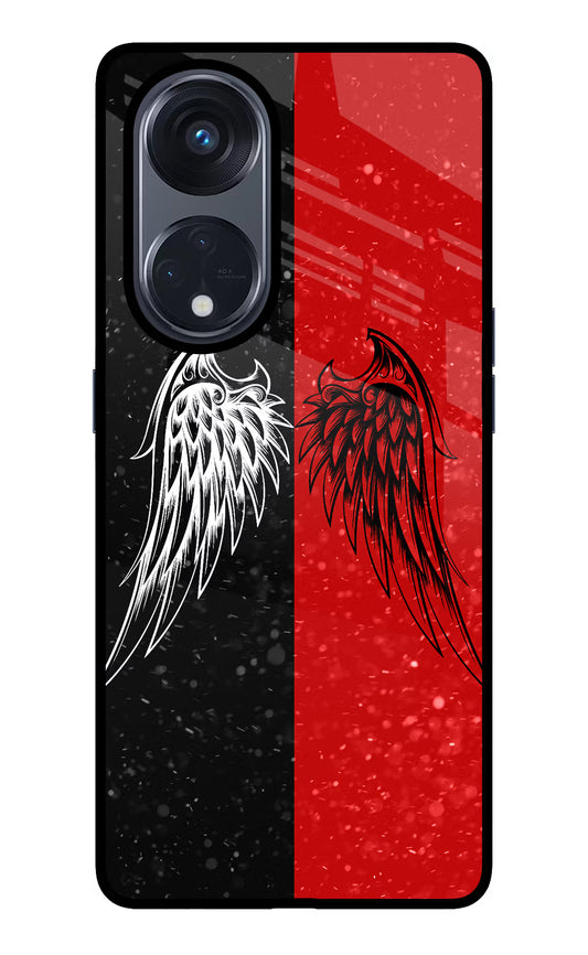 Wings Oppo Reno8 T 5G Glass Case