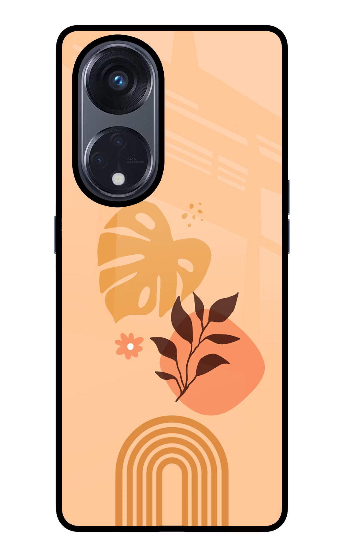 Bohemian Art Oppo Reno8 T 5G Glass Case
