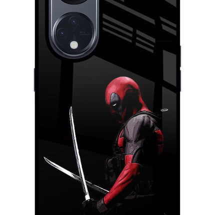 Deadpool Oppo Reno8 T 5G Glass Case