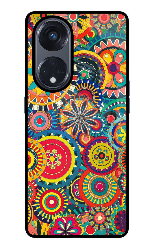 Gol Gol Art Oppo Reno8 T 5G Glass Case