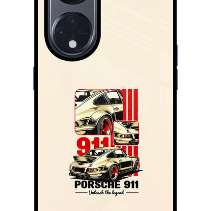 Classic Porsche 911 Oppo Reno8 T 5G Glass Case