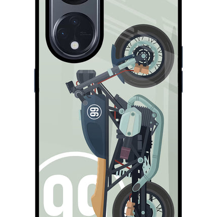 Classic Cafe Racer 99 Oppo Reno8 T 5G Glass Case