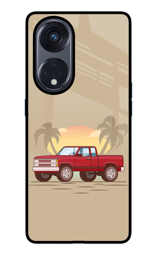Desert Classic Drive Oppo Reno8 T 5G Glass Case