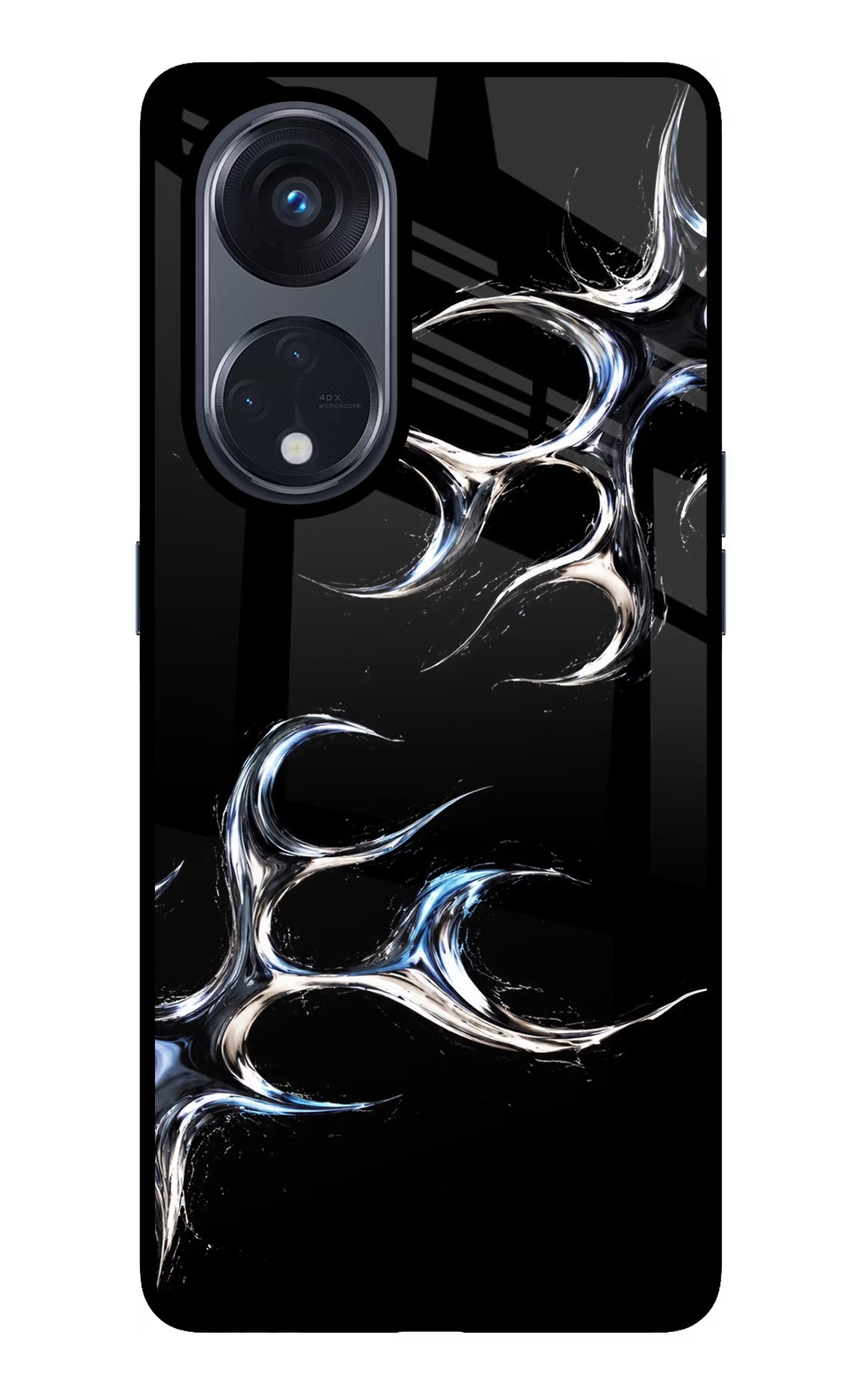Chrome Tribal Oppo Reno8 T 5G Glass Case
