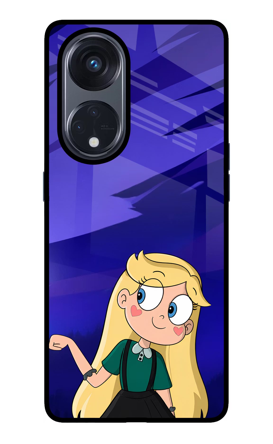 Star Glow Oppo Reno8 T 5G Glass Case
