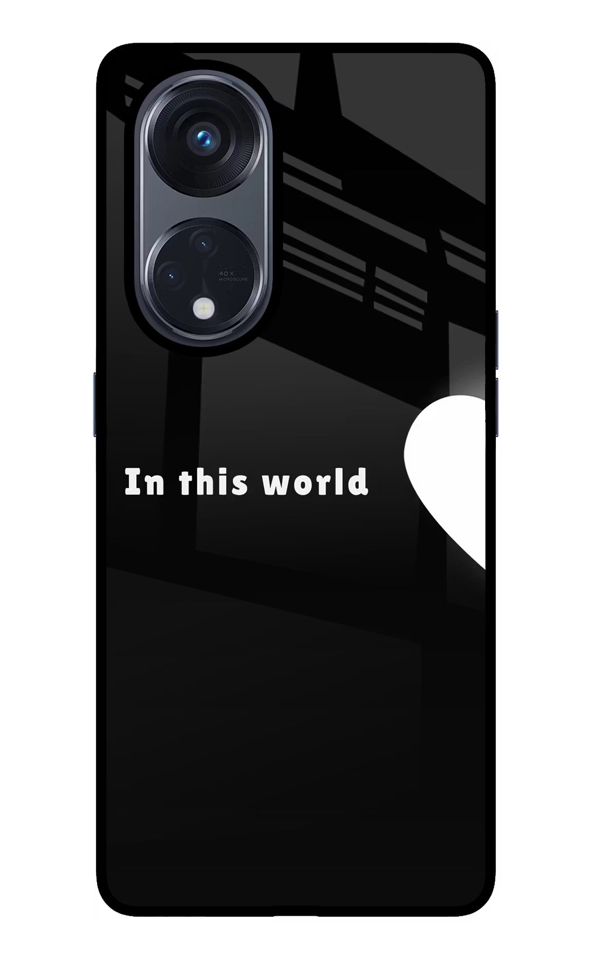 This World Oppo Reno8 T 5G Glass Case