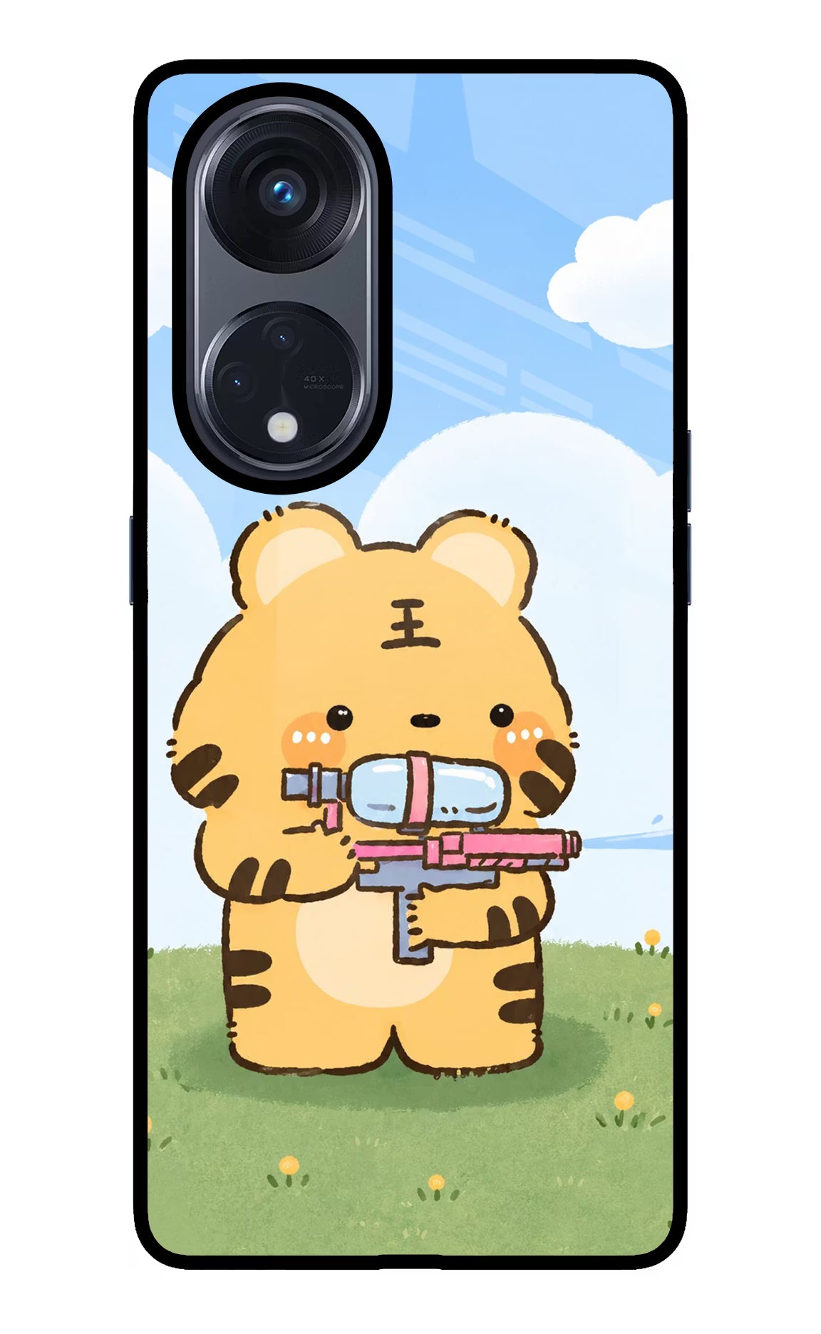 Tiger Treat Oppo Reno8 T 5G Glass Case