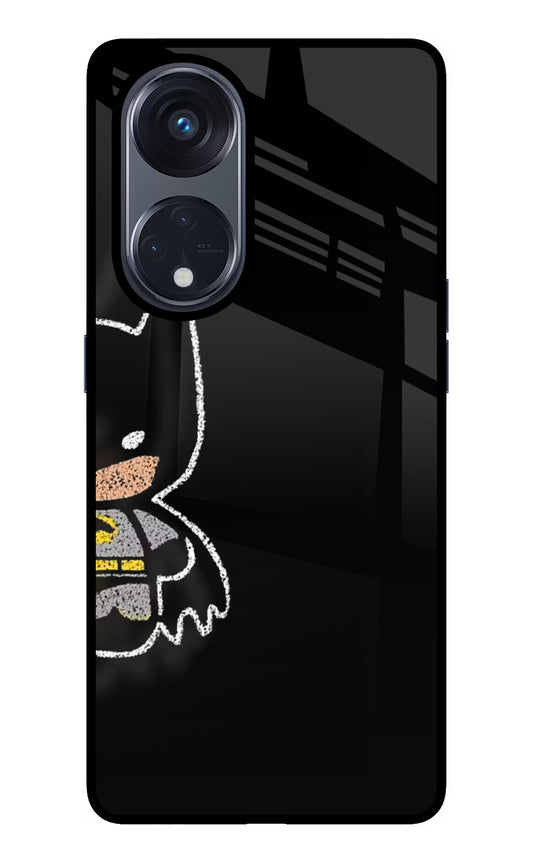 Bat Kitty Oppo Reno8 T 5G Glass Case