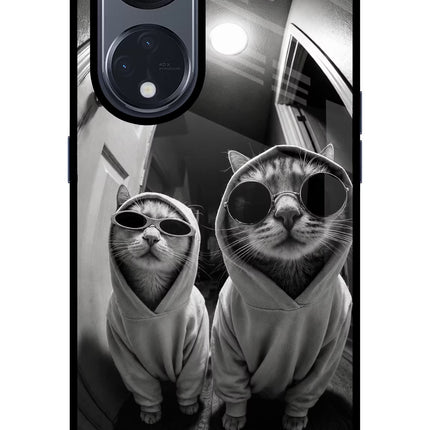 Hood Cats Oppo Reno8 T 5G Glass Case